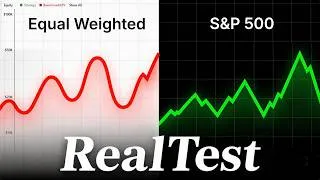Thumbnail: How to Build Custom Equal-Weight Indexes in RealTest (+ Free Strategy Script)