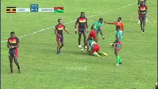 Thumbnail: Uganda vs Burkina Faso rugby Africa sevens cup 2024