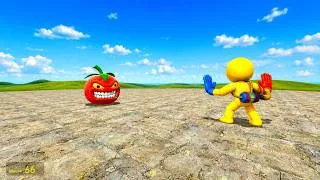 Thumbnail: Psycho Tomato is Hunting Me! | Garry's Mod