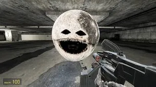 Thumbnail: The MOON Nextbot is Hunting Me! | Garry's Mod
