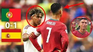 Thumbnail: Yamal Sends Ronaldo Home Crying? Portugal 0-1 Spain | World Cup 2026 Highlights| fifa worldcup 2026