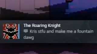 Thumbnail: DELTARUNE Chapter 5 but Kris forgot to turn on silent mode