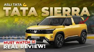 Thumbnail: 2025 Tata Sierra First Hand Review - The Legend is Back! 🔥 | Interior, Features & Price