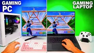 Thumbnail: Gaming PC vs Gaming Laptop for the Same Price: The Result Is INSANE (2026)