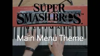 Thumbnail: Super Smash Bros Ultimate - Main Menu Theme (Piano Cover)