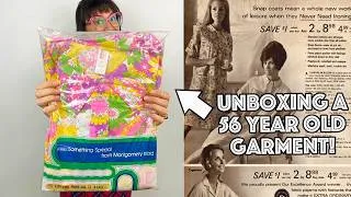 Thumbnail: Unboxing Deadstock Vintage Clothing From Mongomery Ward! Sealed Since 1970!