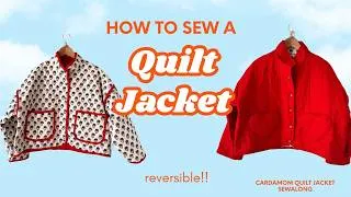 Thumbnail: DIY Quilt Jacket | Cardamom Quilt Jacket Sewalong