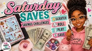 Thumbnail: Saturday Saves 💰 | Scratch • Roll • Play • Save! | Savings Challenges