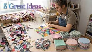 Thumbnail: 5 Ideas From Just a Few Scraps of Fabric, I Easily Sewed Lovely Items! 🧵