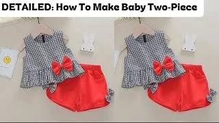 Thumbnail: DIY 2-Year-Old Top & Shorts Set ✂️ | Easy 