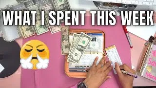 Thumbnail: CASH UN-STUFFING | 10/10/2025 Weekly Spending $1946 | #cashstuffing #budget #money #save