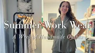 Thumbnail: A Week of Work Outfits from My Handmade Wardrobe