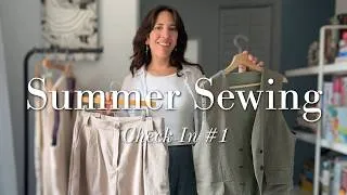 Thumbnail: Handmade Summer Wardrobe Update | Sewing Check-In #1