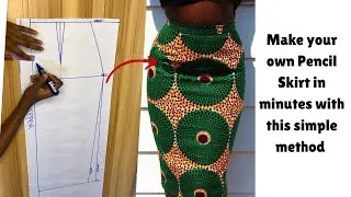Thumbnail: SEWING VIDEO| How to sew a BASIC PENCIL SKIRT| How to attach a waistband to a skirt| PART 13