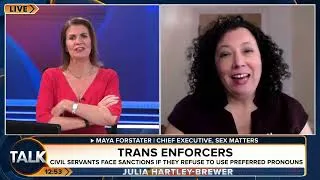 Thumbnail: “Incoherent” civil service guidance | Maya Forstater on Talk TV