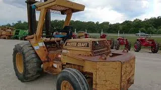 Thumbnail: 1995 Master Craft Forklift | Sexton Auctioneers August 2026 Online Equipment Auction