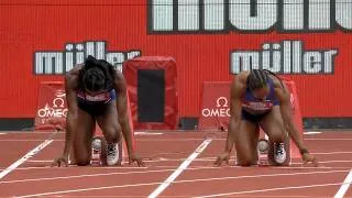 Thumbnail: Women's 100m | The Fastest Women ALIVE! Fraser-Pryce vs Jackson