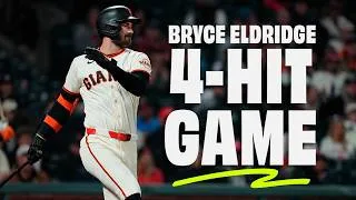 Thumbnail: Bryce Eldridge Puts Together First 4-Hit, 4-RBI Game by SFGiants Rookie since Buster Posey in 2010