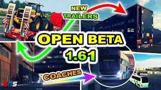 Thumbnail: Euro Truck Simulator 2  Open Beta 1.61 🚛🔥 New Trailers & Map Secrets!