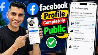 Thumbnail: Facebook Account Public Kaise Kare | Facebook Profile Public Kaise Kare | Make Facebook Public