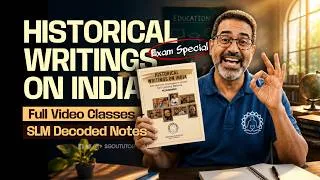 Thumbnail: Historical Writings on India M21HS05DC Complete Course | MA History | SGOU