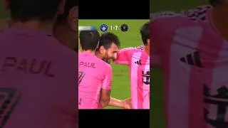 Thumbnail: Messi SCORES 4 & Inter Miami Wins 7-1! 🐐🔥 #shorts