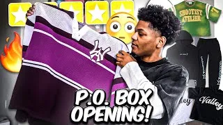 Thumbnail: RATING MY SUBSCRIBERS CLOTHING BRANDS | CRAZY P.O. BOX OPENING
