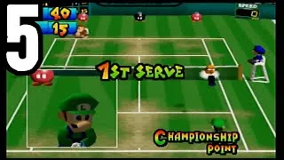 Thumbnail: TIME TO END THIS - MARIO TENNIS (N64) LETS PLAY - PART 5