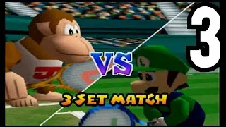 Thumbnail: O.K. THIS IS GETTING DIFFICULT... - MARIO TENNIS (N64) LETS PLAY - PART 3