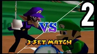 Thumbnail: HITTING MY STRIDE - MARIO TENNIS (N64) LETS PLAY - PART 2
