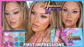 Thumbnail: HANNAH MONTANA x COLOURPOP COLLECTION 💿✮ and a bit of a vent lol xx