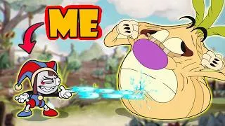 Thumbnail: I Played As Pomni In Cuphead With Bullets 10x Faster ( Peashooter) !!