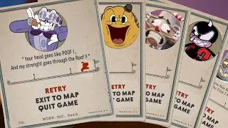 Thumbnail: All Cuphead Fan Made Bosses Death Cards