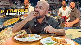 Thumbnail:    8+ Types of Chilla Under One Roof 😍 | Tangy Toast Jodhpur | Street Food India