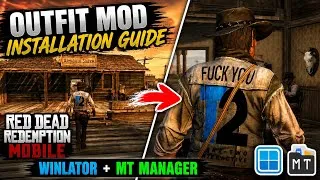Thumbnail: RDR Mobile Outfit Mod Installation Guide | Winlator + MT Manager