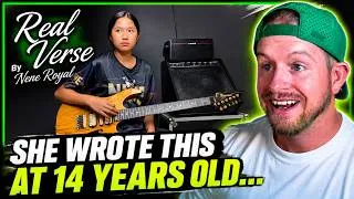 Thumbnail: Reacting to Nene Royal from AGT - Real Verse | She wrote this at only 14 years old!? WOW 🤯