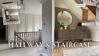 Thumbnail: Stairs and Landing Makeover | DIY Staircase Panelling