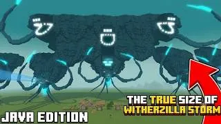 Thumbnail: Summoning the True Size of WITHERZILLA STORM in Minecraft Java!!