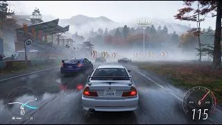 Thumbnail: INSANE White Lancer Evo Street Race 🔥 | Forza Horizon 6 Hyper Speed Drift Action