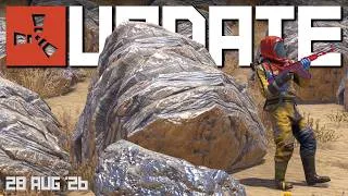 Thumbnail: Large groups nerfed? HQM nodes, Glass AK! | Rust Update 28th August 2026