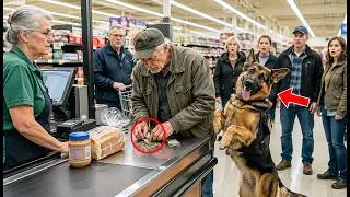 Thumbnail: U.S. Marine Saw Veteran Short $3.86 for BREAD — What His K9 Did Next STUNNED Entire Store