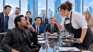 Thumbnail: The Mafia Boss Was Desperate Without a Translator... Until a Plus-Size Waitress Spoke 7 Languages