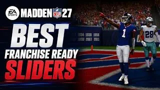 Thumbnail: The BEST Madden 27 Franchise Ready Sliders!