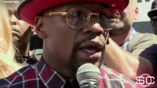 Thumbnail: FLOYD MAYWEATHER REACTS TO GERVONTA DAVIS DEFEATING RYAN GARCIA