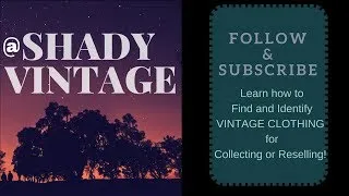 Thumbnail: 10 Vintage Clothing items to LOOK for while Thrift Shopping