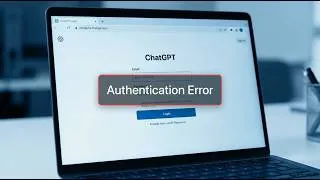 Thumbnail: Can't Log In to ChatGPT? Fix Authentication Error in Minutes!