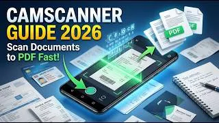 Thumbnail: Create High-Quality PDF Files Using CamScanner | Easy Android Tutorial