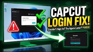 Thumbnail: How to Fix CapCut Couldn't Sign In Error on PC (100% Working)