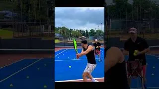 Thumbnail: Love that swing when it’s loose 😜🎾 #tennisplayer #tennis