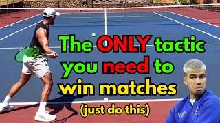 Thumbnail: Literally win your next tennis match with this tactic bro